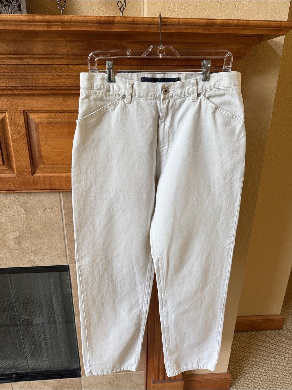 Nautica Men’s Off-White Chinos